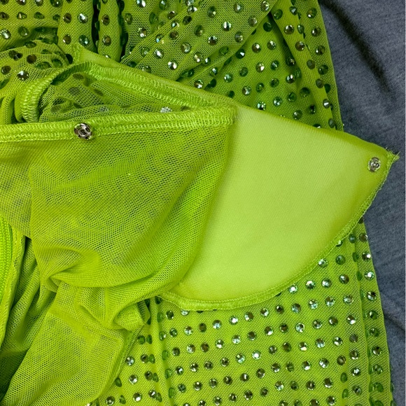 SELF-PORTRAIT The GG Embellished Midi Dress 💚✨ - Picture 13 of 15